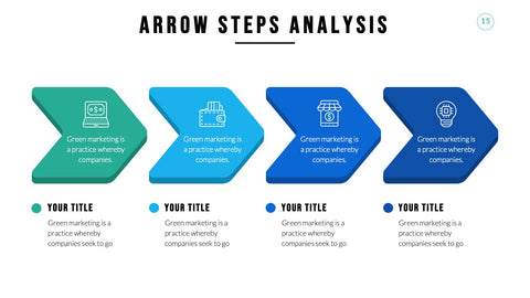 Arrow Infographics for Process Flows & Directional Diagrams