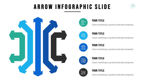 Arrow Infographics for Process Flows & Directional Diagrams