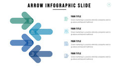 Arrow Infographics slide 3