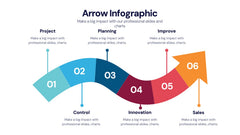 Arrow Infographics slide 6