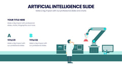 Artificial Intelligence Infographics slide 16