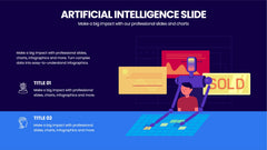 Artificial Intelligence Infographics slide 17