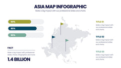 Asia Map Infographics slide 13