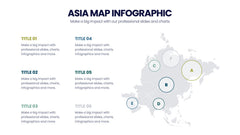 Asia Map Infographics slide 4