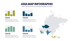 Asia Map Infographics slide 5