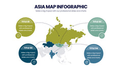 Asia Map Infographics slide 6