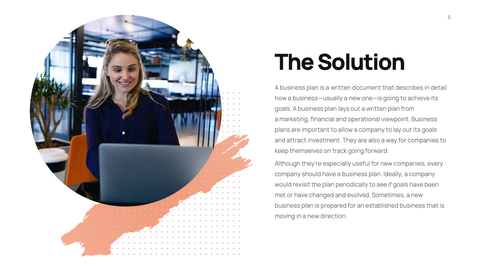 Bootstrapping Startup Presentation Template