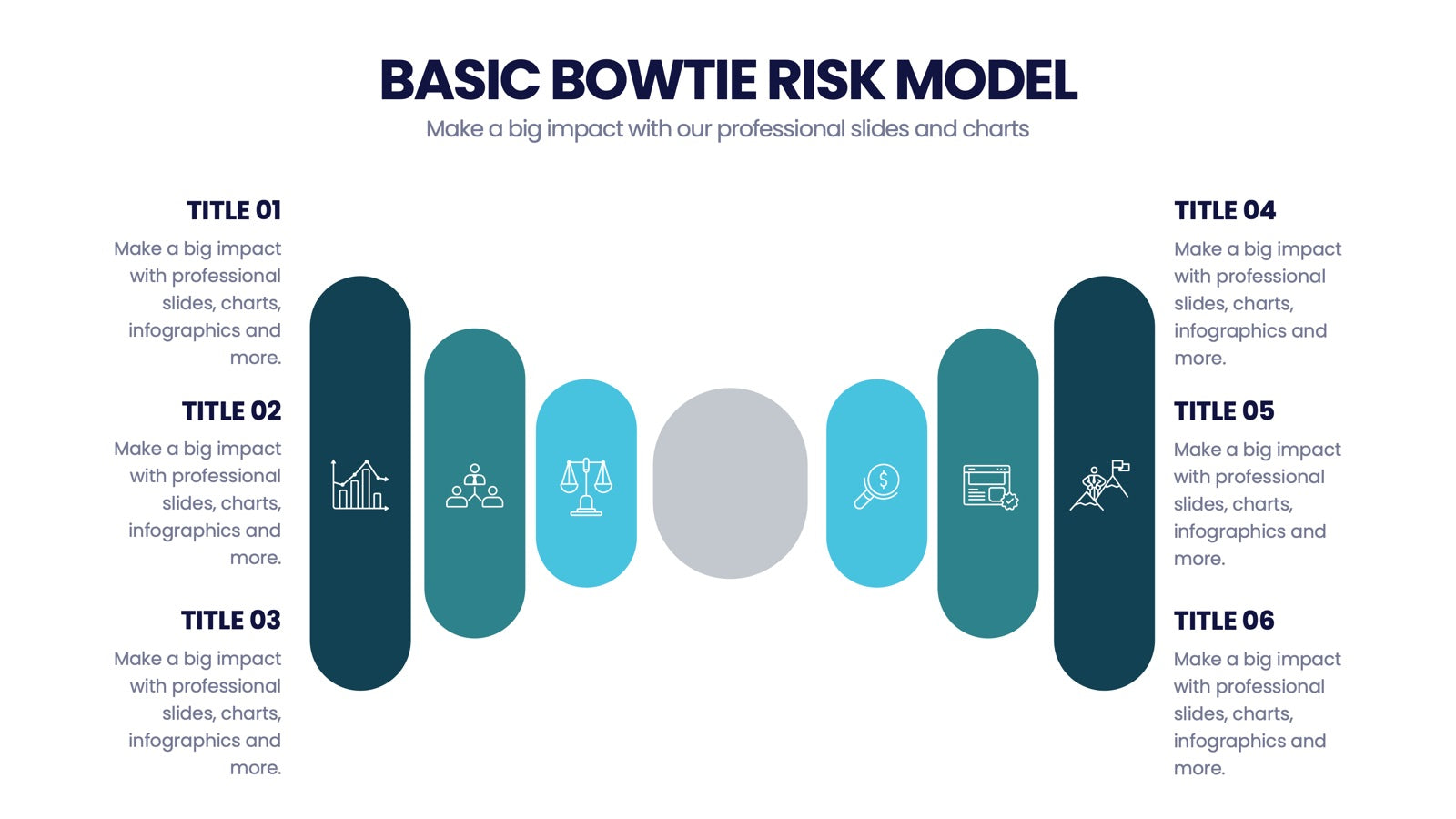 Bowtie Diagram Infographics