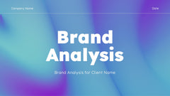 Brand Analysis Presentation