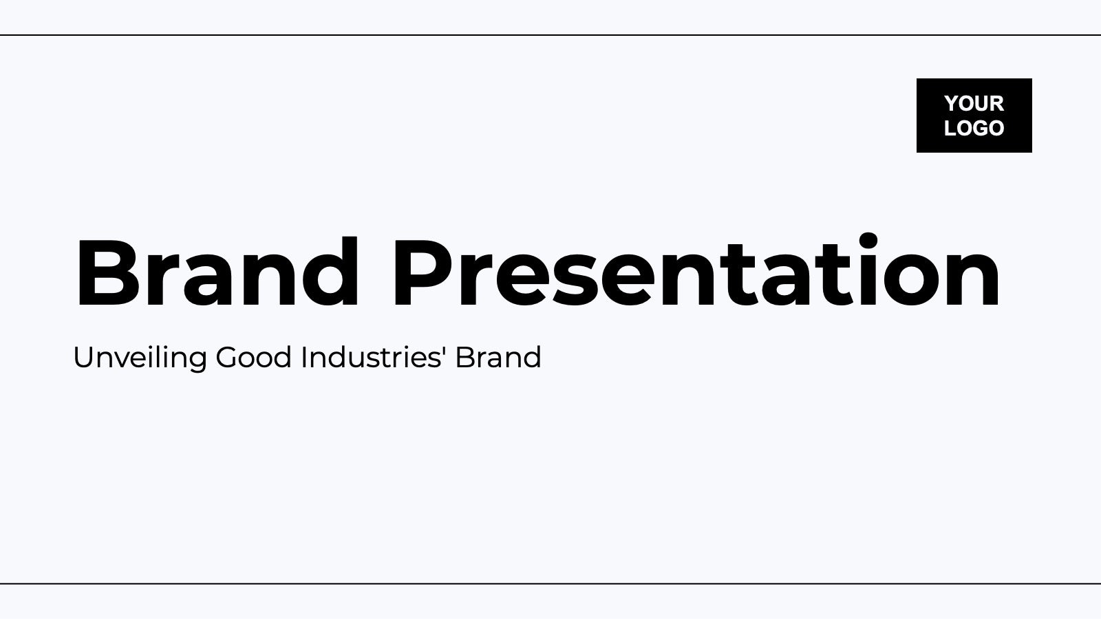 Brand Overview Presentation