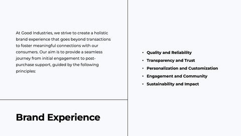 Brand Overview Presentation