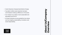 Brand Overview Presentation slide 3
