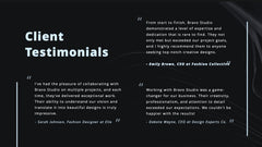 Bravo Creative Portfolio Presentation slide 12