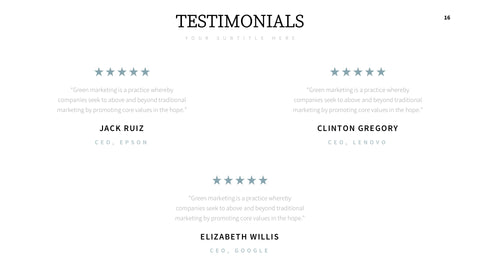 Brice Minimal Presentation Template