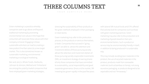 Brice Minimal Presentation Template