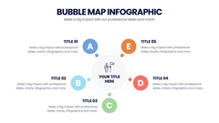 Bubble Map Infographics