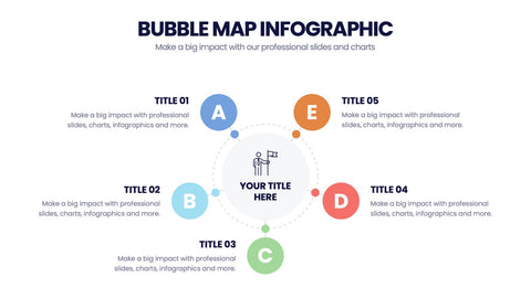 Bubble Map Infographics