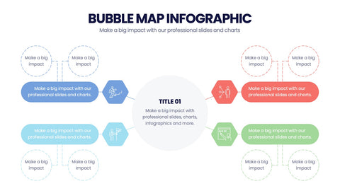 Bubble Map Infographics