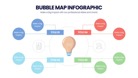 Bubble Map Infographics