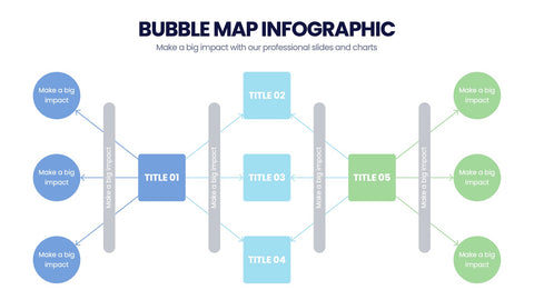 Bubble Map Infographics