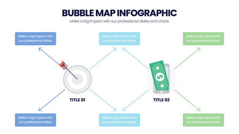 Bubble Map Infographics