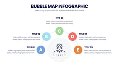 Bubble Map Infographics slide 3