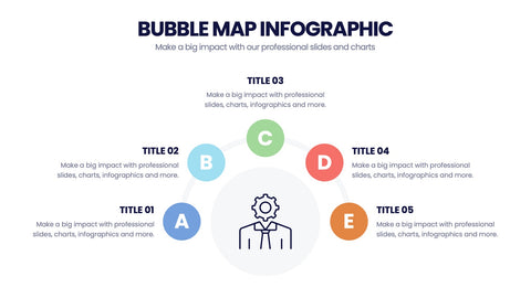 Bubble Map Infographics