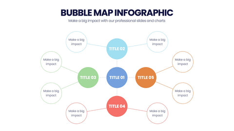 Bubble Map Infographics