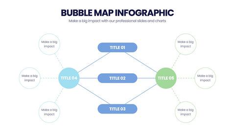 Bubble Map Infographics