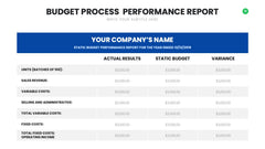 Budget Infographics slide 13