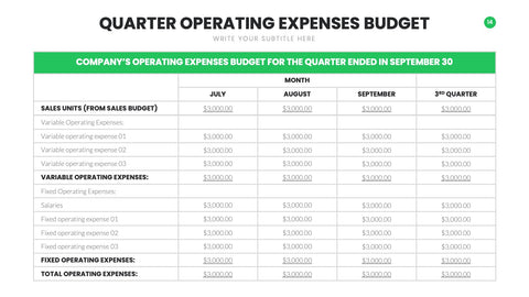 Budget Infographics