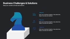 Business Challenges & Solutions Presentation