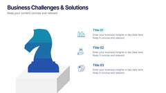 Business Challenges & Solutions Presentation slide 5
