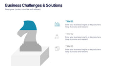 Business Challenges & Solutions Presentation slide 6