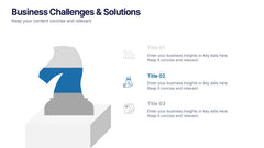 Business Challenges & Solutions Presentation slide 7