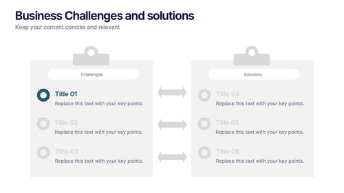 Business Challenges and Solutions Presentation slide 2
