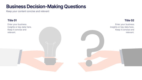 Business Decision-Making Questions Presentation