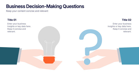 Business Decision-Making Questions Presentation
