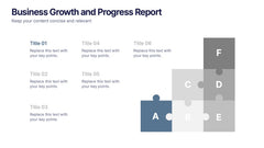 Business Growth and Progress Report Presentation slide 2