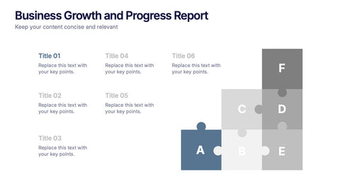 Business Growth and Progress Report Presentation