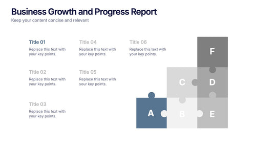 Business Growth and Progress Report Presentation slide 2