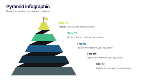 Business Hierarchy Pyramid Presentation