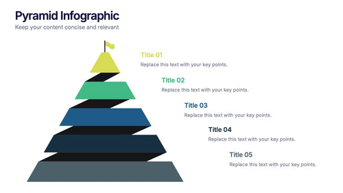 Business Hierarchy Pyramid Presentation