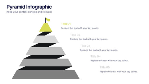 Business Hierarchy Pyramid Presentation