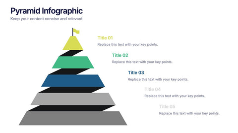 Business Hierarchy Pyramid Presentation