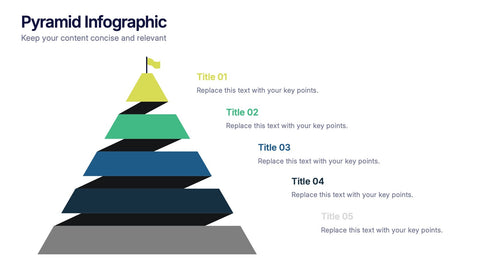 Business Hierarchy Pyramid Presentation