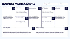 Business Model Canvas Infographics slide 9