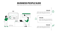 Business People Infographics slide 11