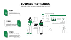 Business People Infographics slide 13