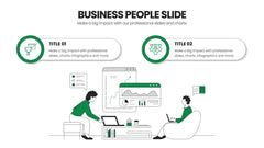 Business People Infographics slide 3